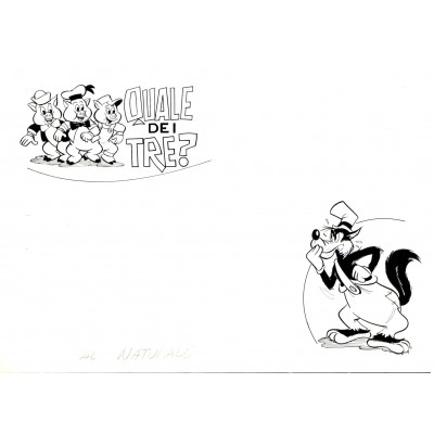 Tavola Originale Disney-Topolino N.842